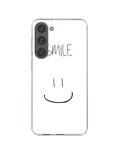 Coque Samsung Galaxy S23 Plus 5G Smile Souriez en Blanc - Jonathan Perez