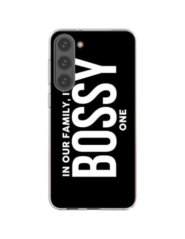 Coque Samsung Galaxy S23 Plus 5G In our family i'm the Bossy one - Jonathan Perez