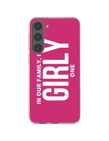 Cover Samsung Galaxy S23 Plus 5G In our family i'm the Girly one - Jonathan Perez