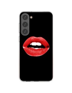 Coque Samsung Galaxy S23 Plus 5G Lèvres Rouges - Jonathan...