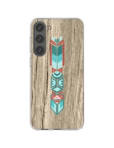 Samsung Galaxy S23 Plus 5G Case Totem Tribal Aztec Wood...