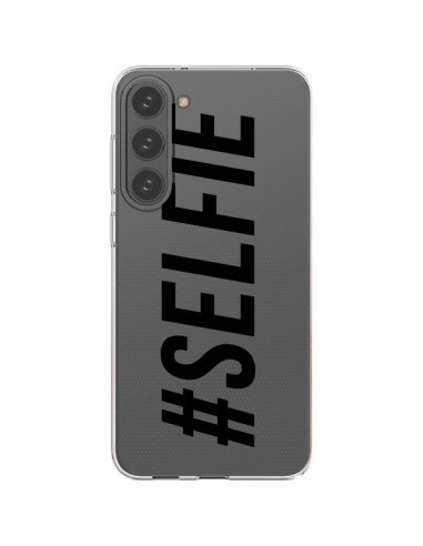 Cover Samsung Galaxy S23 Plus 5G Hashtag Selfie Trasparente - Jonathan Perez