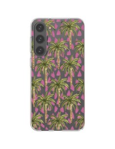 Cover Samsung Galaxy S23 Plus 5G Palme Trasparente -...
