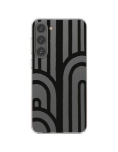 Samsung Galaxy S23 Plus 5G Case Geometrico Black Clear -...