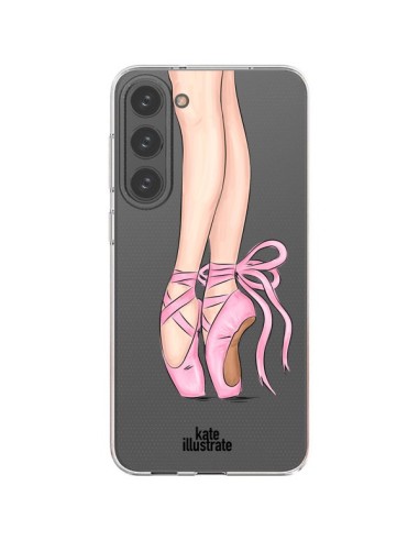 Coque Samsung Galaxy S23 Plus 5G Ballerina Ballerine Danse Transparente - kateillustrate