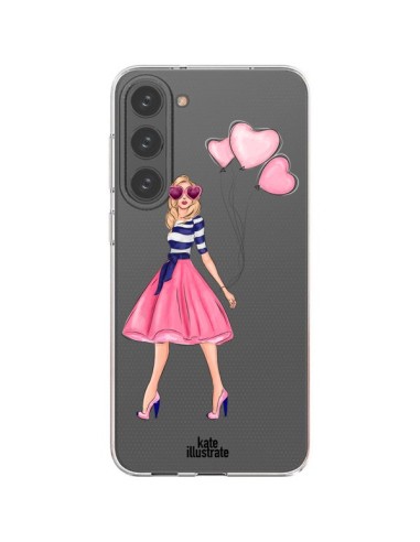 Coque Samsung Galaxy S23 Plus 5G Legally Blonde Love Transparente - kateillustrate