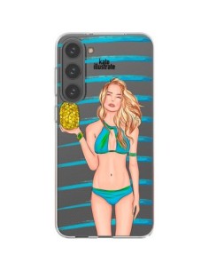 Samsung Galaxy S23 Plus 5G Case Malibu Ananas Plage Ete...