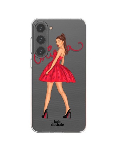 Samsung Galaxy S23 Plus 5G Case Ariana Grande Cantante Clear - kateillustrate