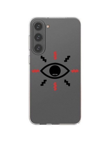 Coque Samsung Galaxy S23 Plus 5G Eye I See You Oeil Transparente - Koura-Rosy Kane