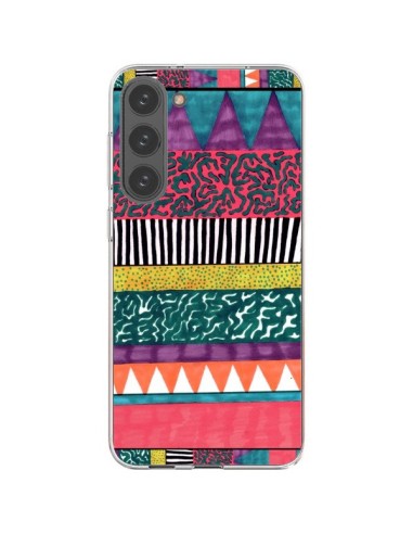 Coque Samsung Galaxy S23 Plus 5G Azteque Dessin - Kris Tate