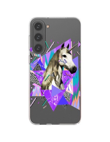 Coque Samsung Galaxy S23 Plus 5G Licorne Unicorn Azteque Transparente - Kris Tate