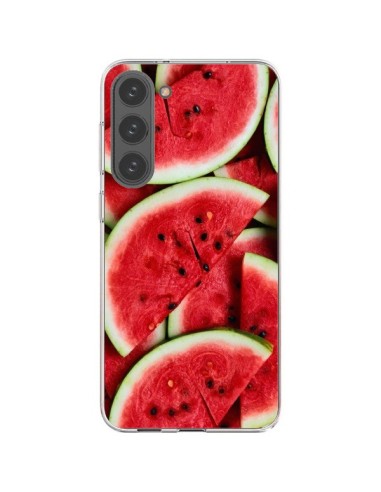 Coque Samsung Galaxy S23 Plus 5G Pastèque Watermelon Fruit - Laetitia