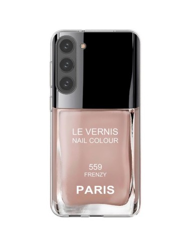 Samsung Galaxy S23 Plus 5G Case Nail polish Paris Frenzy Beige - Laetitia