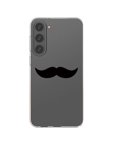 Coque Samsung Galaxy S23 Plus 5G Moustache Movember Transparente - Laetitia