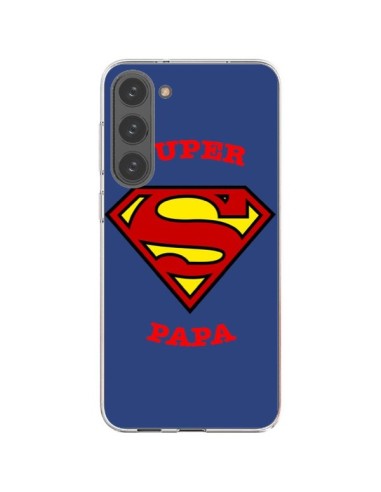Cover Samsung Galaxy S23 Plus 5G Super Papà Superman - Laetitia
