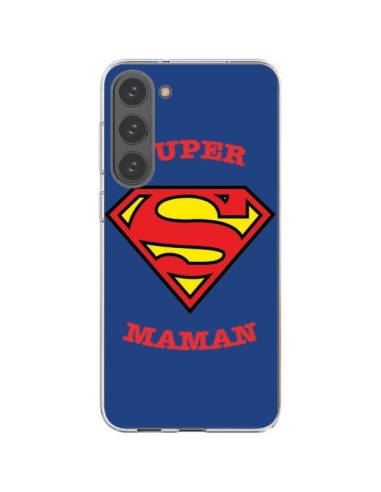 Coque Samsung Galaxy S23 Plus 5G Super Maman Superman - Laetitia