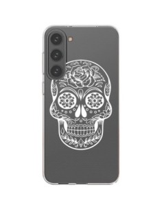 Samsung Galaxy S23 Plus 5G Case Skull Messicano White...