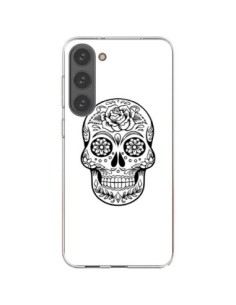 Coque Samsung Galaxy S23 Plus 5G Tête de Mort Mexicaine...