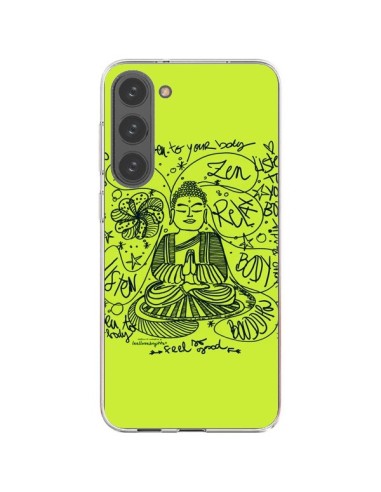 Coque Samsung Galaxy S23 Plus 5G Buddha Listen to your body Love Zen Relax - Leellouebrigitte