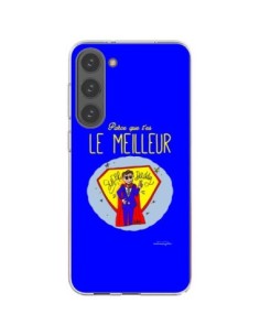 Coque Samsung Galaxy S23 Plus 5G Le meilleur Papa Fête...