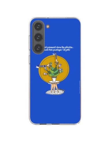 Samsung Galaxy S23 Plus 5G Case L'argent ne pousse pas dans les plantes I soldi non nascono dalle piante- Leellouebrigitte