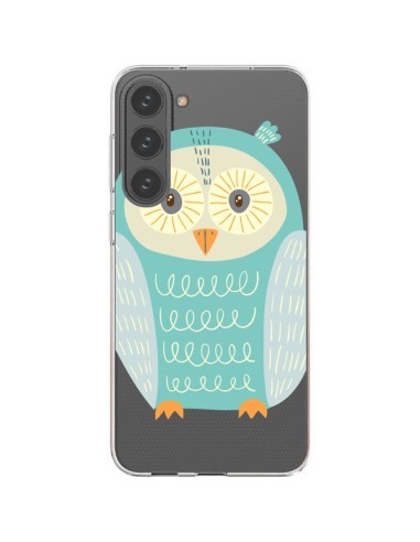 Coque Samsung Galaxy S23 Plus 5G Hibou Owl Transparente - Petit Griffin