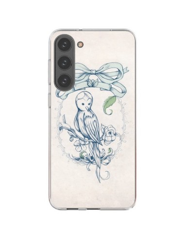 Coque Samsung Galaxy S23 Plus 5G Bird Oiseau Mignon Vintage - Lassana
