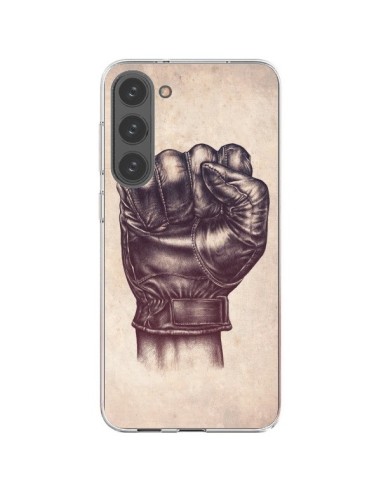 Coque Samsung Galaxy S23 Plus 5G Fight Poing Cuir - Lassana