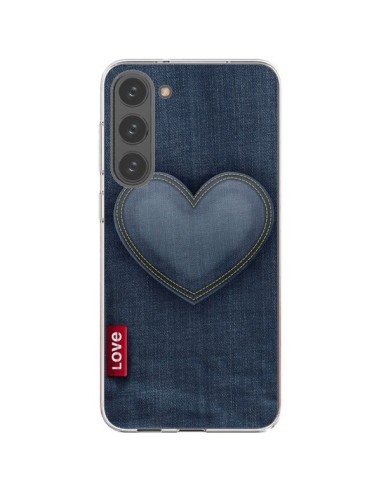 Samsung Galaxy S23 Plus 5G Case Love Heart in Jean - Lassana