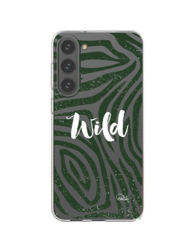 Coque Samsung Galaxy S23 Plus 5G Wild Zebre Jungle Transparente - Lolo Santo