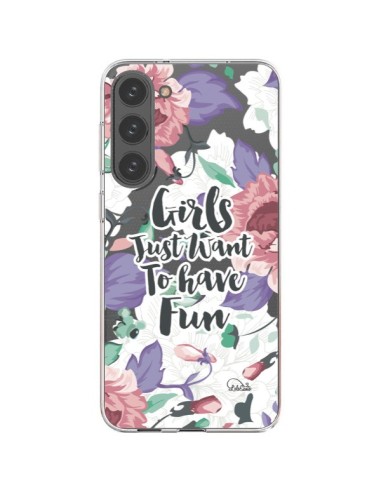 Samsung Galaxy S23 Plus 5G Case Girl Divertente Clear - Lolo Santo