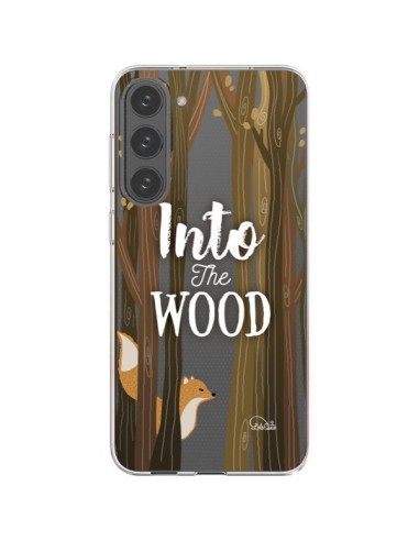 Samsung Galaxy S23 Plus 5G Case Into The Wild Fox Wood Clear - Lolo Santo