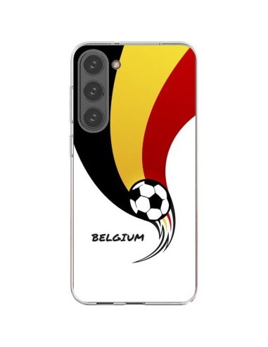 Coque Samsung Galaxy S23 Plus 5G Equipe Belgique Belgium Football - Madotta