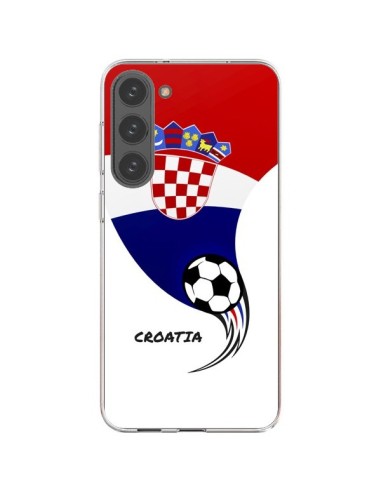 Coque Samsung Galaxy S23 Plus 5G Equipe Croatie Croatia Football - Madotta