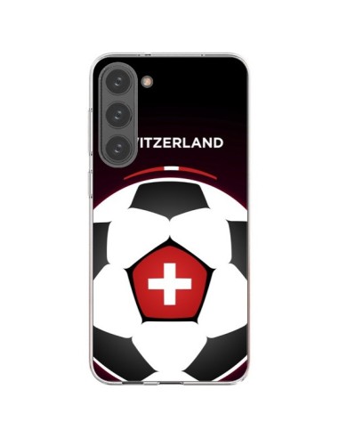 Coque Samsung Galaxy S23 Plus 5G Suisse Ballon Football - Madotta