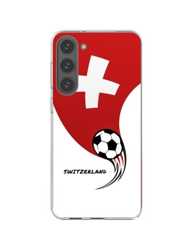 Coque Samsung Galaxy S23 Plus 5G Equipe Suisse Switzerland Football - Madotta