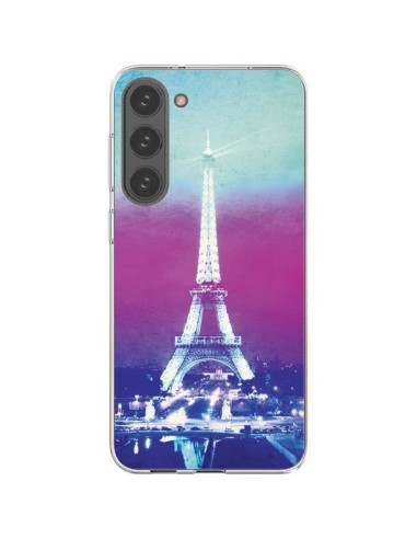 Coque Samsung Galaxy S23 Plus 5G Tour Eiffel Night - Mary Nesrala