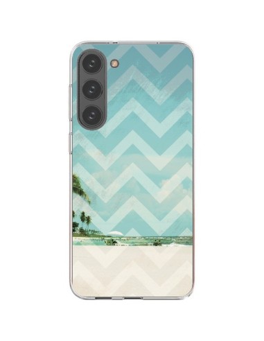 Cover Samsung Galaxy S23 Plus 5G Chevron Beach Dreams Triangolo Azteco Estate - Mary Nesrala