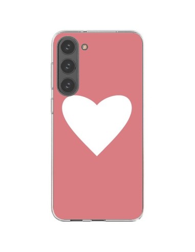 Samsung Galaxy S23 Plus 5G Case Heart Corallo - Mary Nesrala