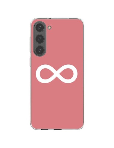 Samsung Galaxy S23 Plus 5G Case Infinity Infinito Forever Corallo - Mary Nesrala