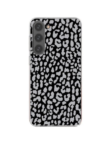 Coque Samsung Galaxy S23 Plus 5G Leopard Gris - Mary Nesrala