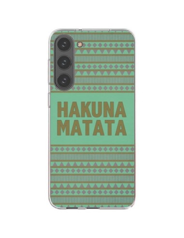 Coque Samsung Galaxy S23 Plus 5G Hakuna Matata Roi Lion - Mary Nesrala