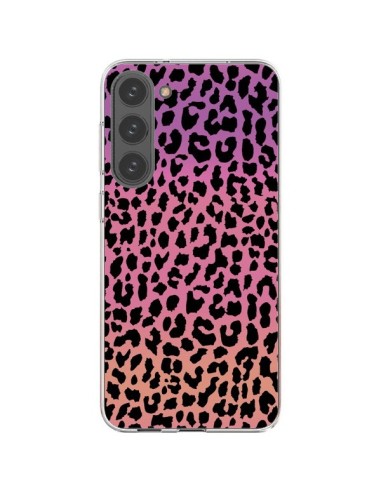 Coque Samsung Galaxy S23 Plus 5G Leopard Hot Rose Corail - Mary Nesrala