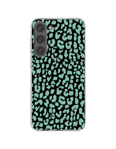 Cover Samsung Galaxy S23 Plus 5G Leopardo Verde Menta - Mary Nesrala