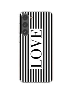 Cover Samsung Galaxy S23 Plus 5G Amore Bianco e Nero -...