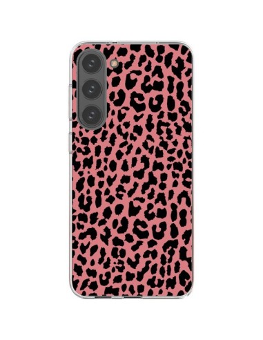 Coque Samsung Galaxy S23 Plus 5G Leopard Corail Neon - Mary Nesrala