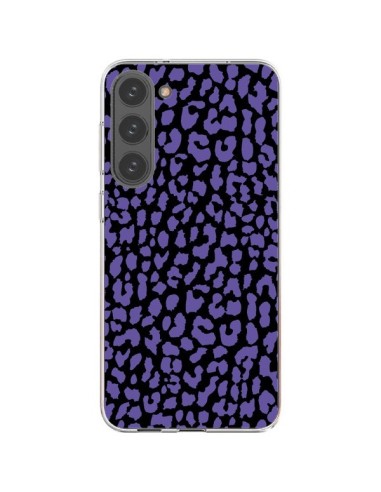 Coque Samsung Galaxy S23 Plus 5G Leopard Violet - Mary Nesrala