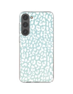 Cover Samsung Galaxy S23 Plus 5G Leopardo Inverno Mint -...