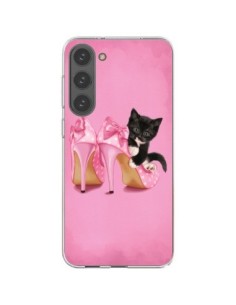 Samsung Galaxy S23 Plus 5G Case Caton Cat Black Kitten...