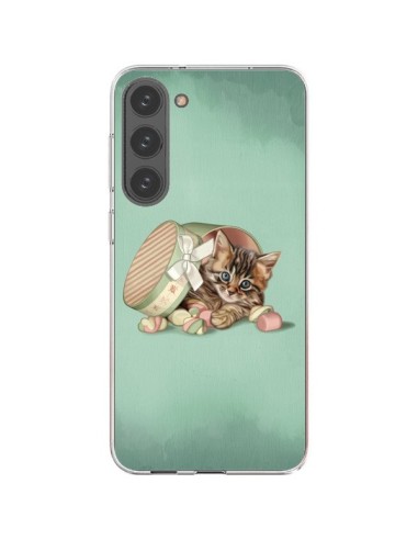 Samsung Galaxy S23 Plus 5G Case Caton Cat Kitten Boite Candy Candy - Maryline Cazenave